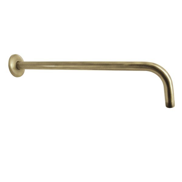 17" Rain Drop Shower Arm, Antique Brass